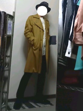 「Paul Smith（ポールスミス）のアイテム（トレンチコート）」を使った、ダイテンさん（メンズ・174cm）の春コーディネート