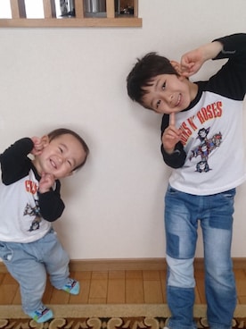 るいさん（キッズ・100cm）の春コーディネート