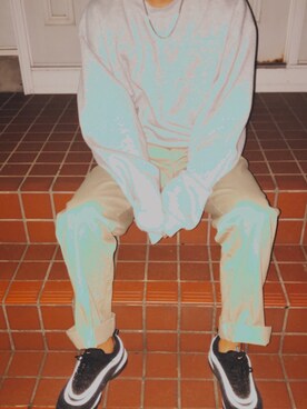 「NIKE（ナイキ）のナイキ エア マックス 97 メンズシューズ / スニーカー / NIKE AIR MAX 97 QS（スニーカー）」を使った、かとゆさん（メンズ・165cm）の秋コーディネート