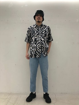 Stylesさん（メンズ・182cm）の夏コーディネート
