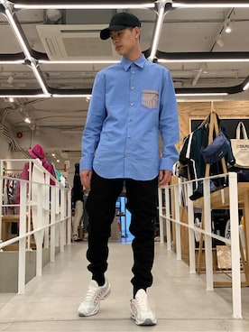 「styles（スタイルス）のアイテム」を使った、Stylesさん（メンズ・172cm）の夏コーディネート