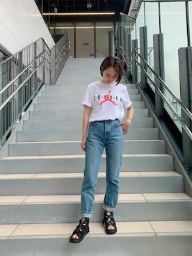 「styles（スタイルス）のアイテム」を使った、Stylesさん（レディース・156cm）の夏コーディネート