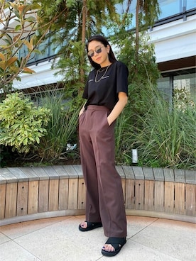 「styles（スタイルス）のアイテム」を使った、Stylesさん（レディース・162cm）の夏コーディネート