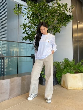 「アイテム（スニーカー、その他）」を使った、Stylesさん（レディース・162cm）の夏コーディネート