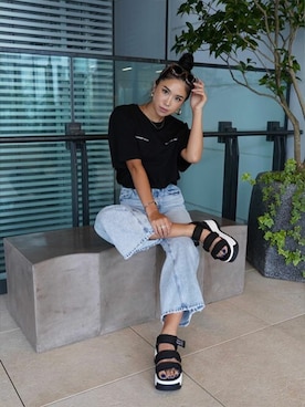 「styles（スタイルス）のアイテム」を使った、Stylesさん（レディース・162cm）の夏コーディネート