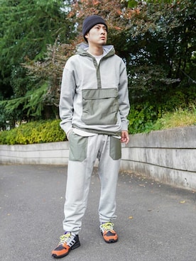 「styles（スタイルス）のアイテム」を使った、Stylesさん（メンズ・182cm）の秋コーディネート