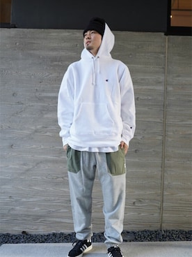 「styles（スタイルス）のアイテム」を使った、Stylesさん（メンズ・182cm）の秋コーディネート