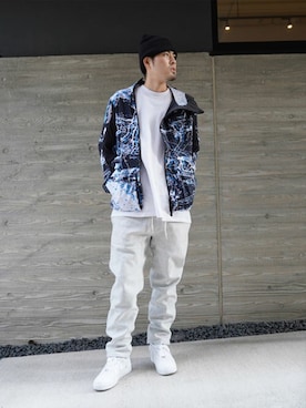 「styles（スタイルス）のアイテム」を使った、Stylesさん（メンズ・182cm）の秋コーディネート