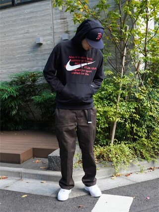 NIKE スウェットパーカー　セットアップ STUSSY - Stussy Nike セットアップ XL 新品未使用 スウェット