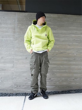 「styles（スタイルス）のアイテム」を使った、Stylesさん（メンズ・182cm）の冬コーディネート