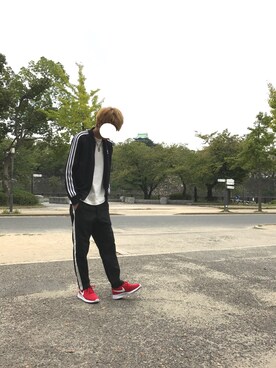 「リドム」｜「アイテム（その他アウター）」を使った、タツヨシ155さん（メンズ・180cm）の秋コーディネート