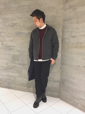 「RAGEBLUE（レイジブルー）のアイテム（その他アウター）」を使った、HARUさん（メンズ・168cm）の秋コーディネート
