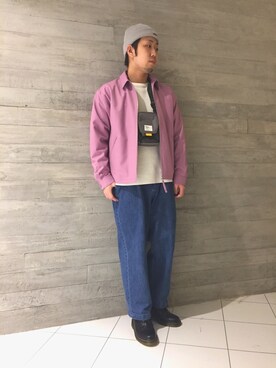 「RAGEBLUE（レイジブルー）のアイテム（その他アウター）」を使った、HARUさん（メンズ・168cm）の冬コーディネート