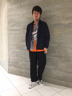 「RAGEBLUE（レイジブルー）のアイテム（その他シューズ）」を使った、HARUさん（メンズ・168cm）の春コーディネート