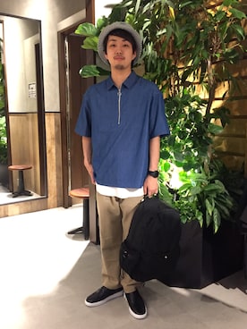 HARUさん（メンズ・168cm）の夏コーディネート