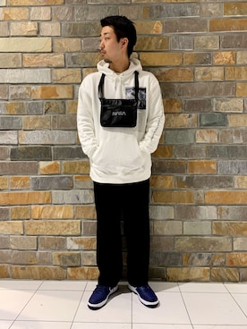 「AIR FORCE 1」｜HARUさん（メンズ・168cm）の冬コーディネート