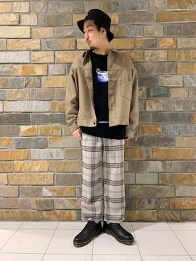 HARUさん（メンズ・168cm）の冬コーディネート