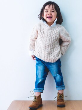 misaki_1502さん（キッズ・80cm）の冬コーディネート