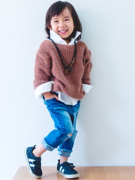 misaki_1502さん（キッズ・80cm）の冬コーディネート