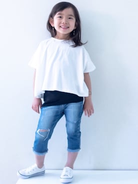 misaki_1502さん（キッズ・100cm）の春コーディネート