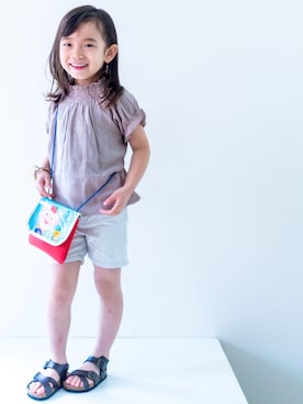 「POLO RALPH LAUREN（ポロ ラルフ ローレン）のアイテム」を使った、misaki_1502さん（キッズ・100cm）の夏コーディネート