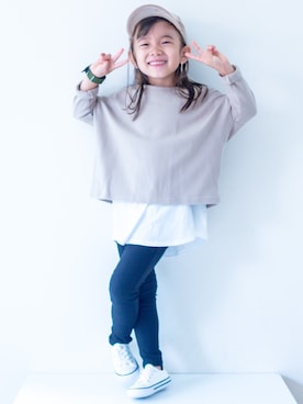 misaki_1502さん（キッズ・110cm）の春コーディネート