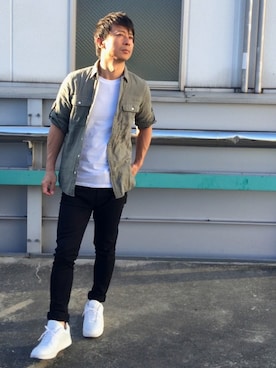 e-1さん（メンズ・161cm）の春コーディネート