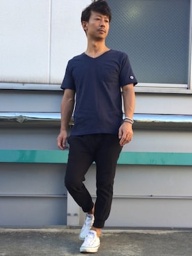 e-1さん（メンズ・161cm）の夏コーディネート