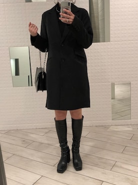 アンドウさん（レディース・161cm）の冬コーディネート