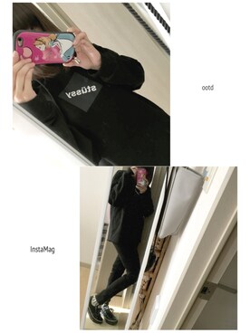「デビュー」｜ぷーさんさん（レディース・155cm）の冬コーディネート