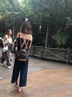 「MICHAEL KORS（マイケルコース）のアイテム（バッグ、ブラウン系）」を使った、hiiinaaataaaさん（レディース・148cm）の冬コーディネート