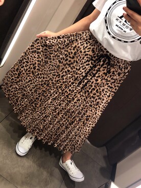 「ZARA（ザラ）のアイテム（スカート、ブラウン系）」を使った、hiiinaaataaaさん（レディース・148cm）の冬コーディネート