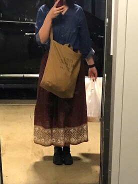 chan-KAさん（レディース・160cm）の冬コーディネート