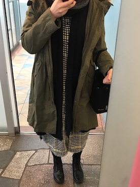 chan-KAさん（レディース・160cm）の冬コーディネート