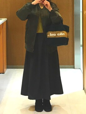 chan-KAさん（レディース・160cm）の春コーディネート