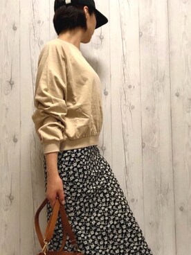 「apres jour mignon（アプレジュールミニョン）のアイテム（その他アウター）」を使った、chocoさん（レディース・163cm）の夏コーディネート