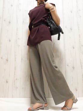 chocoさん（レディース・163cm）の秋コーディネート