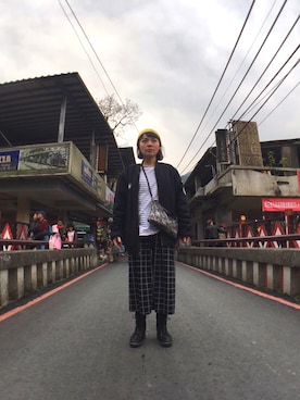 「烏來」｜Zi Chenさん（レディース・160cm）の春コーディネート