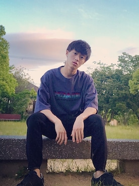 「semoh（セモー）のアイテム」を使った、えーきち さん（メンズ・170cm）の春コーディネート
