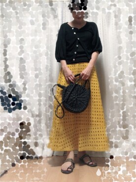 「Bata（バタ）のアイテム」を使った、hiro   chanさん（レディース・160cm）の夏コーディネート