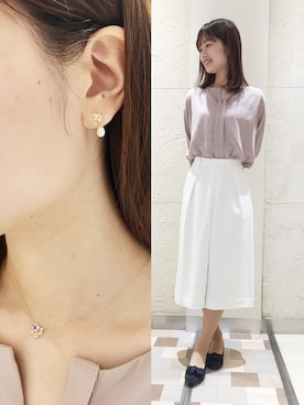 TAKE-UP_STAFFさん（レディース・158cm）の春コーディネート