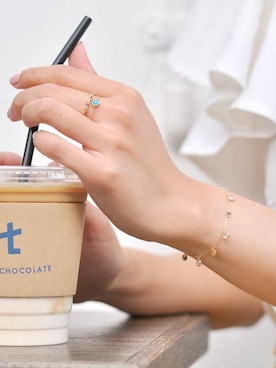 「ゴールドアクセ」｜TAKE-UP_STAFFさん（レディース・158cm）の夏コーディネート