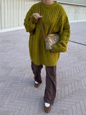 minさん（レディース・158cm）の冬コーディネート