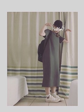 「wearhalloween2017」｜「アイテム（ワンピース/ドレス）」を使った、HYOさん（レディース・166cm）の秋コーディネート