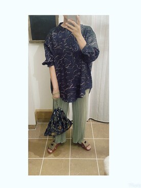 「BENCH（BENSAN）（ベンチ）のアイテム」を使った、HYOさん（レディース・166cm）の秋コーディネート