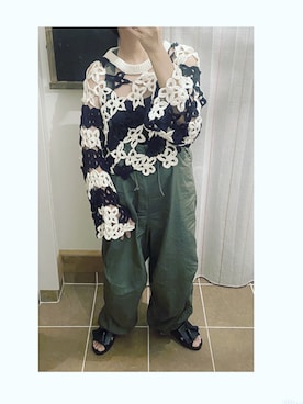 「BENCH（BENSAN）（ベンチ）のアイテム」を使った、HYOさん（レディース・166cm）の秋コーディネート