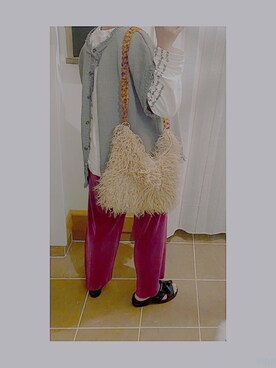 「マルチWAY」｜「アイテム（その他）」を使った、HYOさん（レディース・166cm）の秋コーディネート