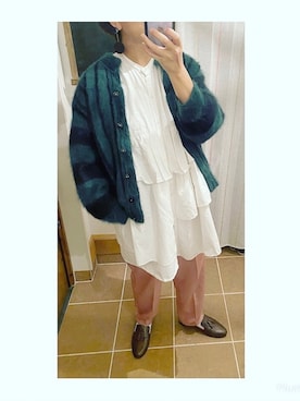 「蛇柄」｜HYOさん（レディース・166cm）の秋コーディネート
