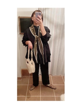 「select MOCA（セレクトモカ）のアイテム（財布/小物）」を使った、HYOさん（レディース・166cm）の冬コーディネート
