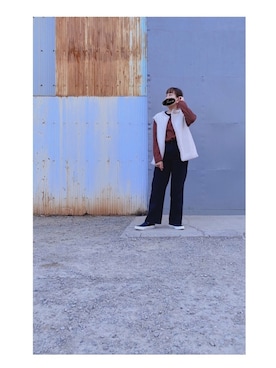 HYOさん（レディース・166cm）の冬コーディネート